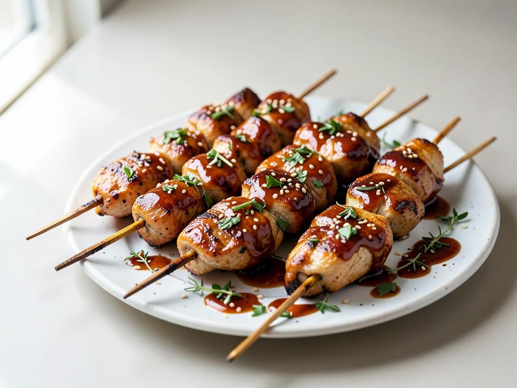Marinated Chicken Skewers