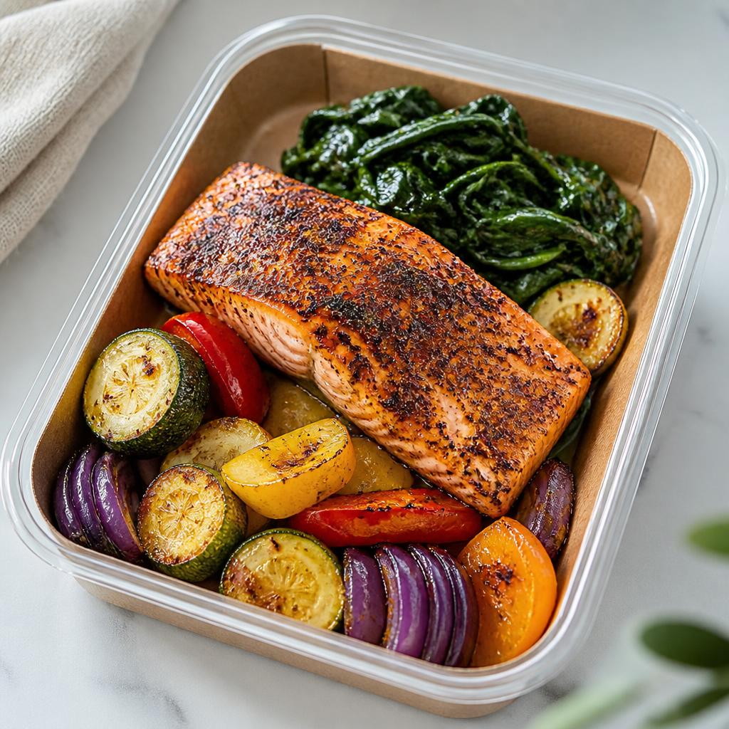 Blackened Salmon Coastal Bowl