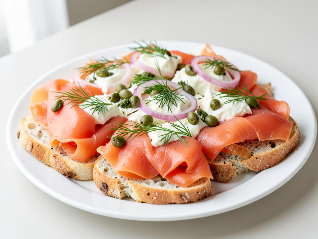 Smoked Salmon & Bagel Spread