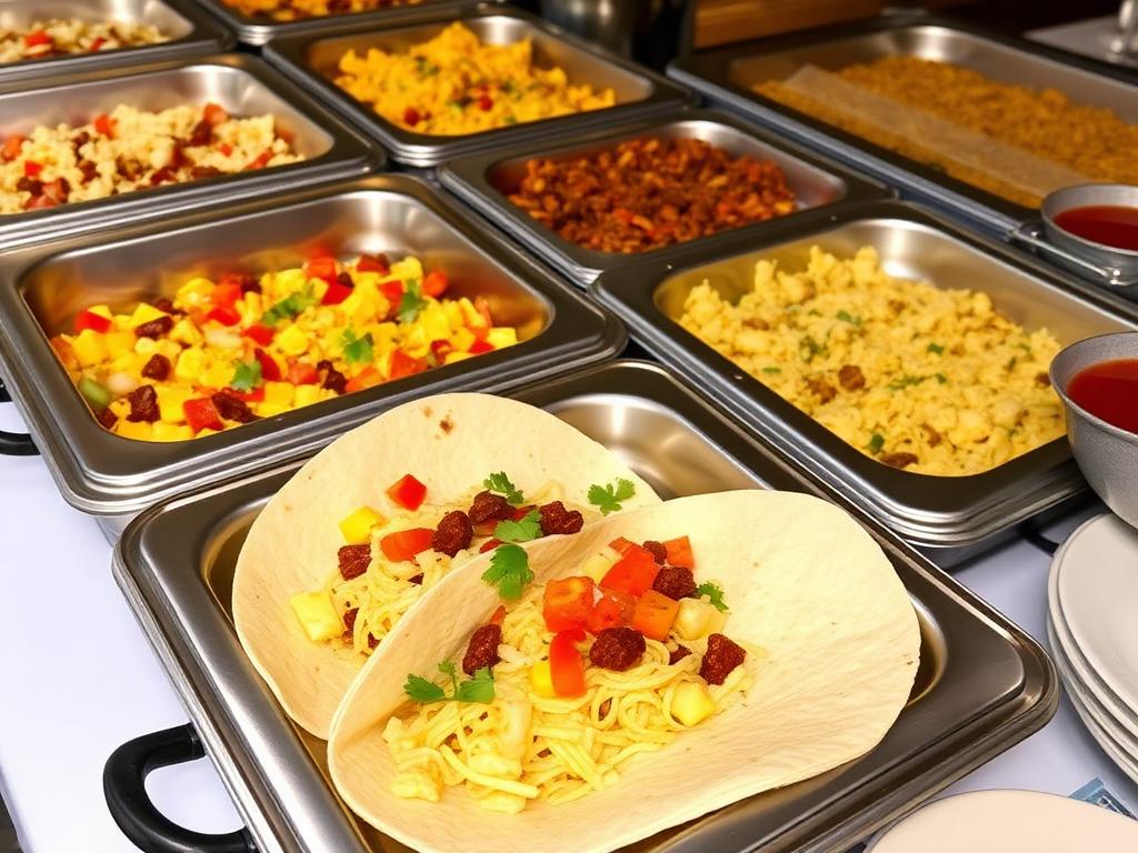 Breakfast Burrito Bar