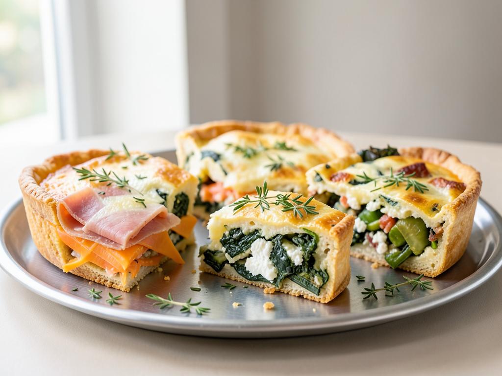 Quiche Trio