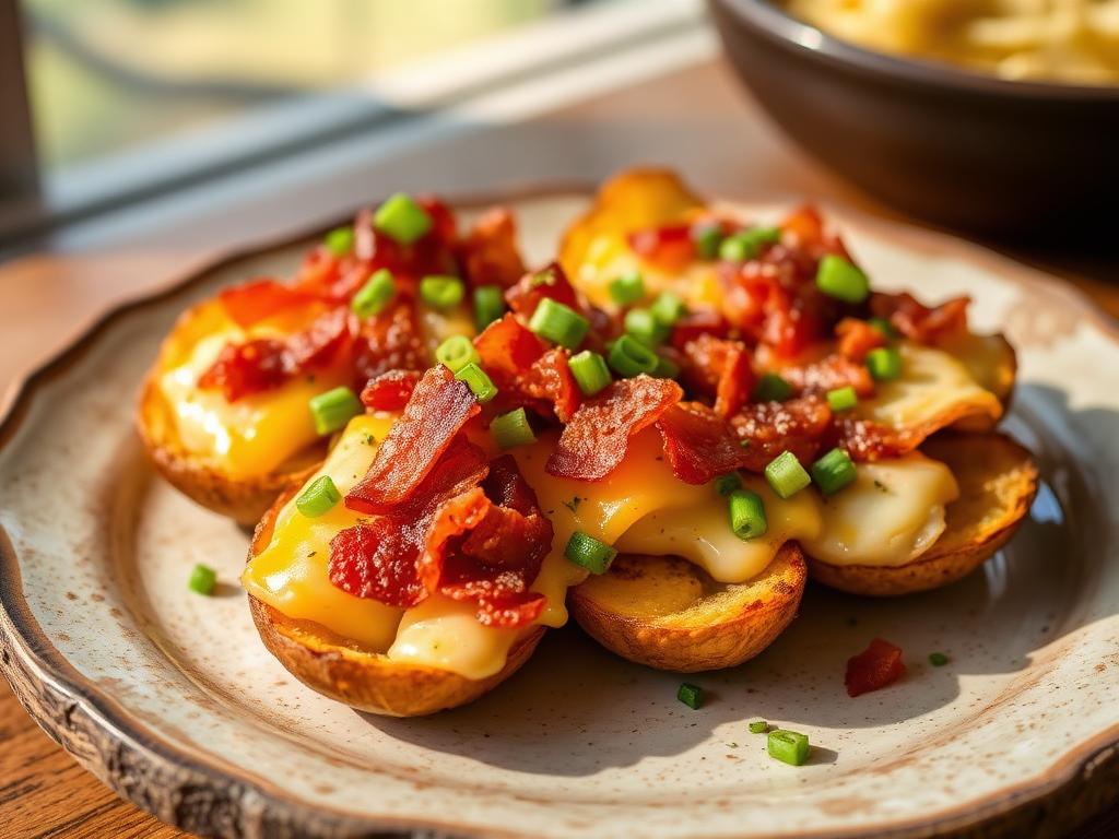 Loaded Potato Petals (Appetizer)